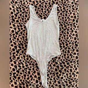 Grey bodysuit
